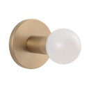 Renwil Dania 5" Burnished Brass 1-Light Wall Sconce