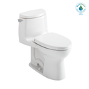 TOTO Ultramax II 1G One Piece Elongated 1.0 GPF Universal Height Toilet with Cefiontect and Ss124 Softclose Seat - Washlet+ Ready