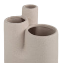 Renwil Fontaine Indoor Ceramic Vase - Te xtured Matte Ivory