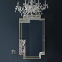 Renwil Raton 40" Tall Rectangle Wall Mirror - Grey