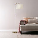 Everren Moulton 66.25" Height Floor Lamp - Dark Antique Brushed Brass
