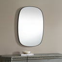 Renwil Gallegos 36" Tall Rectangle Wall Mirror - Yellow