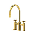 Unlacquered Brass / Cross Handle