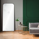 Renwil Mandret 72" Tall Irregular Full Length Mirror - Black
