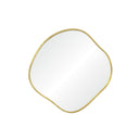 Renwil Nucleus 36/24/16" Tall Irregular Wall Mirror - Yellow
