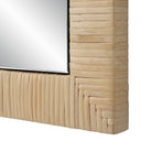 Renwil Tally 36" Tall Arch Rectangular Mirror - Natural