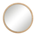 Renwil Rita 48" H x 48" W Wall Mirror - Brown