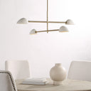 Renwil Tulla 40" Wide 4-Light Chandelier - Champagne