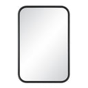 Renwil Kaja 36" Tall Rectangle Wall Mirror - Black