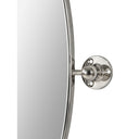 Renwil Azalea 24" Tall Oval Wall Mirror - Grey