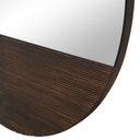 Renwil Ronda 47.25" H x 47.25" W Wall Mirror - Brown