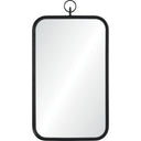 Renwil Priscilla 39.5" Tall Rectangle Wall Mirror - Black