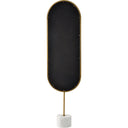 Renwil Taio 70" Tall Oval Wall Mirror - Yellow