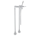 Polished Chrome / Ivory Lever Handle