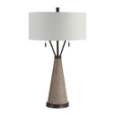 Everren Lourdes 29.25" Height Table Lamp - Cream Wash