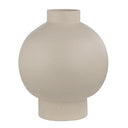 Renwil Lamoureu x Indoor Ceramic Vase - Te xtured Matte Ivory