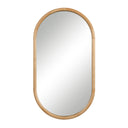 Renwil Puno 36" H x 20" W Wall Mirror - Brown