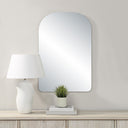 Renwil Chania 36" H x 24" W Wall Mirror - Grey