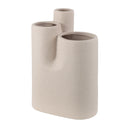 Renwil Fontaine Indoor Ceramic Vase - Te xtured Matte Ivory