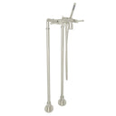 Polished Nickel / Ivory Lever Handle