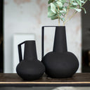 Renwil Monarda Indoor Iron Vase - Matte Black