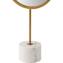 Renwil Taio 70" Tall Oval Wall Mirror - Yellow