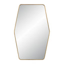 Renwil Mocha 40" Tall Rectangular Mirror - Satin Brass