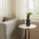 Renwil Icarus Indoor Ceramic Stoneware Vase - Matte Black