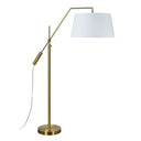 Renwil Claire 70" Length Floor Lamp - Satin Brass