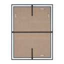 Renwil Marco 40" Tall Rectangle Wall Mirror - Black