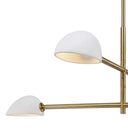 Renwil Tulla 40" Wide 4-Light Chandelier - Champagne