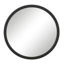 Renwil Olica 40" H x 40" W Wall Mirror - Black