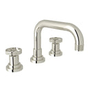 Polished Nickel / Ivory Wheel Handle