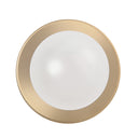 Renwil Dania 5" Burnished Brass 1-Light Wall Sconce