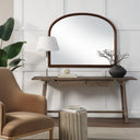Renwil Kindra 40" H x 50" W Wall Mirror - Brown