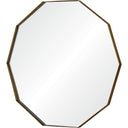 Renwil Cruz 40" Tall Irregular Wall Mirror - Yellow