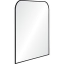 Renwil Luka 40" Tall Irregular Wall Mirror - Black