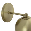 Renwil Mattia 7.5" Burnished Brass 1-Light Wall Sconce
