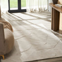Renwil Mosaico 5'3" x 7'3" Ft Hand Tufted Indoor Rug - Ivory