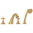 Unlacquered Brass / Metal Cross Handle