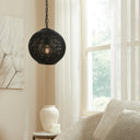 Renwil Romika 12.5" Wide 1-Light Chandelier - Matte Black