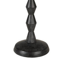 Everren Phyllis 75.75" Height Floor Lamp - Matte Black Wash