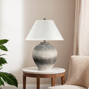 Everren Betulla 29" Height Table Lamp - Brown & Light Cream