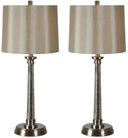 Everren Brooks 29.25" Length Table Lamp -  Satin Nickel