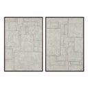 Renwil Caramelo 32" Wide Wall Art - Sand Beige
