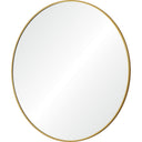 Renwil Alegre 30" Tall Round Wall Mirror - Yellow