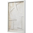 Renwil Pathfinder 20" Wide Wall Art - Off-White