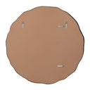 Renwil Bern 40" Tall Round Irregular Mirror - Antique Brushed Brass