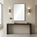 Renwil Vale 32" Tall Rectangle Wall Mirror - Grey