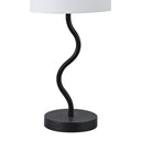Everren Mayssa 19.75" Length Table Lamp -  Matte Black